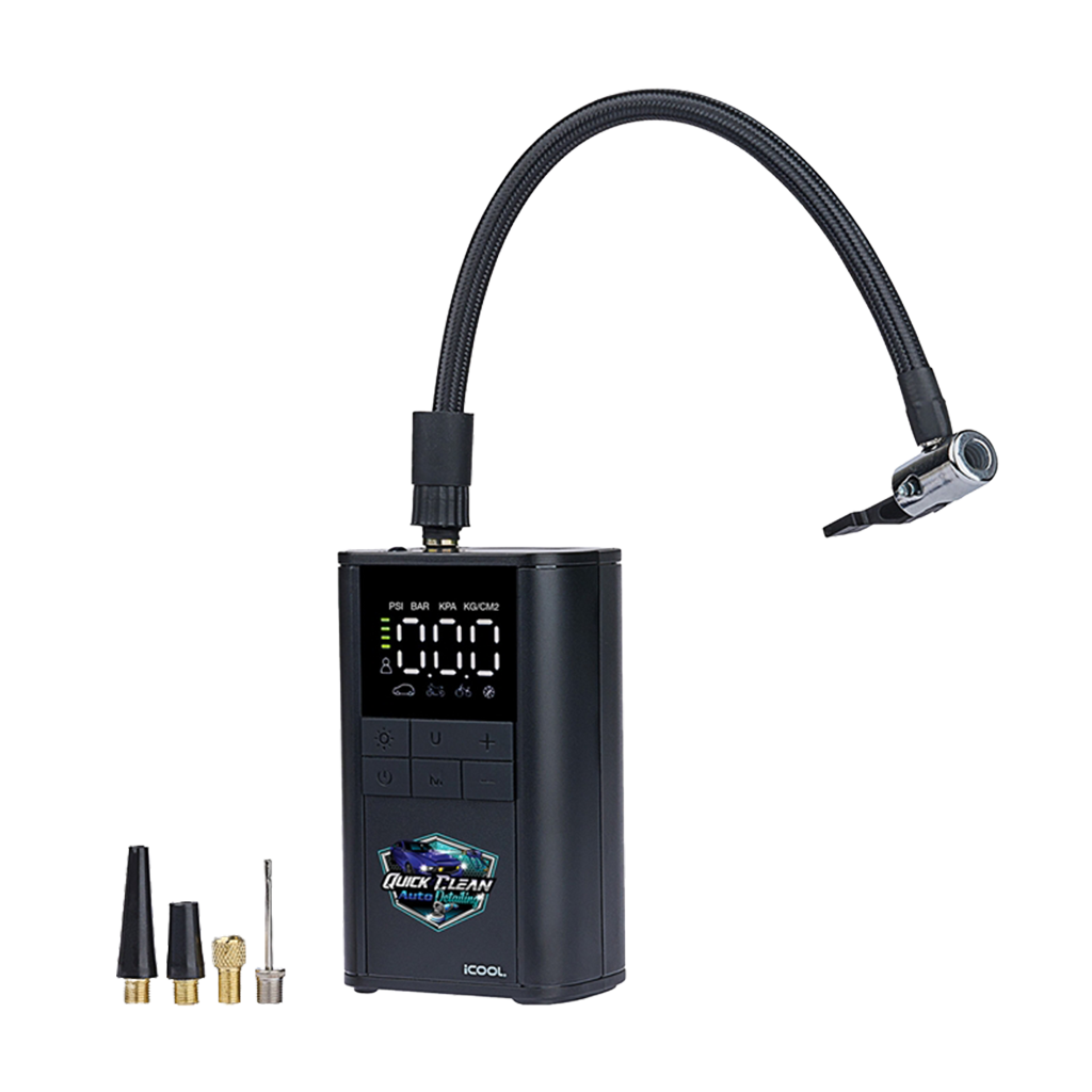 iCOOL Black Gunnison Rechargeable Tire Inflator