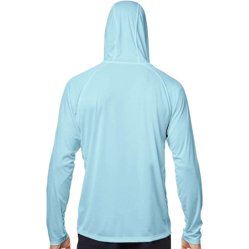 HUK Men's Island Paradise LoPro Pursuit Long Sleeve Hooded T-Shirt