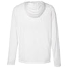 HUK Men's White LoPro Pursuit Long Sleeve Hooded T-Shirt