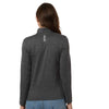 HUK Women's Volcanic Ash Heather Coldfront+ Quarter Zip Pullover
