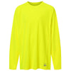 HUK Youth Neon Yellow Pursuit Long Sleeve T-Shirt