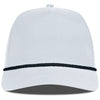 Levelwear White/Black Gambit Recycled Rope Hat