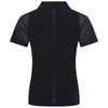 Levelwear Women's Black Tandem Polo