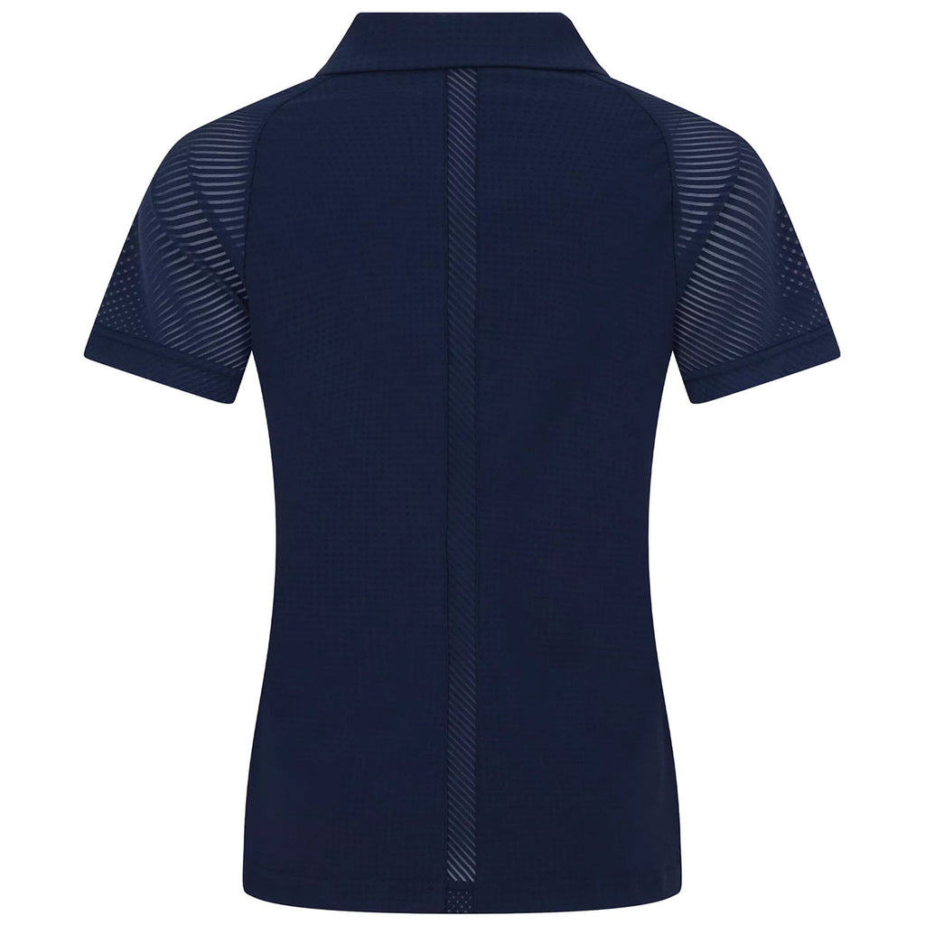 Levelwear Women's Navy Tandem Polo