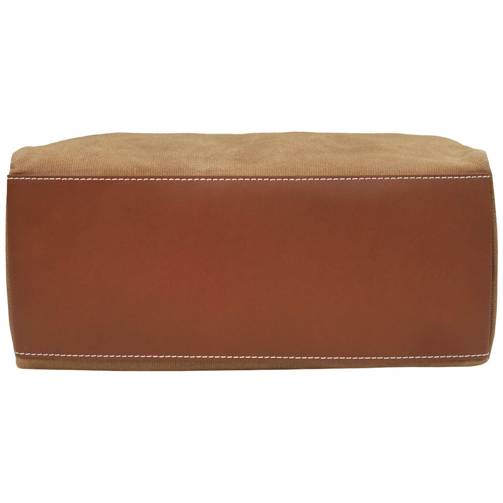 Heritage Gear Tan/Tan Waxed Canvas Dopp Kit