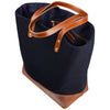 Heritage Gear Navy/Tan Wool Tote