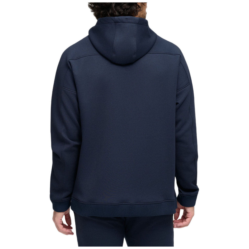 UNRL Men's Midnight Navy High Street Hoodie II