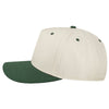 Legacy Stone/Dark Green Heritage Twill Cap
