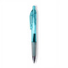48-Hour BIC Clear Blue Intensity Clic Gel Pen with Black Ink
