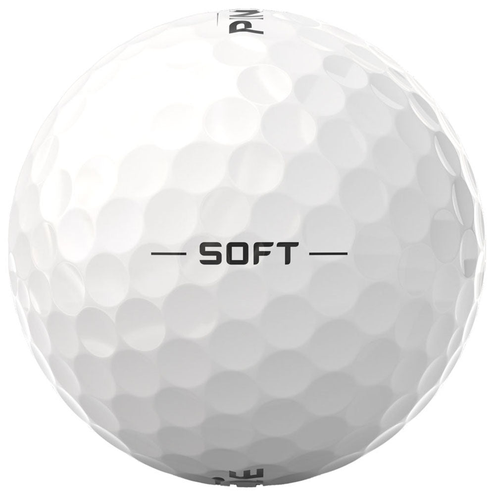 Pinnacle White Soft Golf Balls (One Dozen)