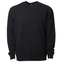 Independent Trading Co. Unisex Black Lux Heavyweight Modal Crewneck Sweatshirt