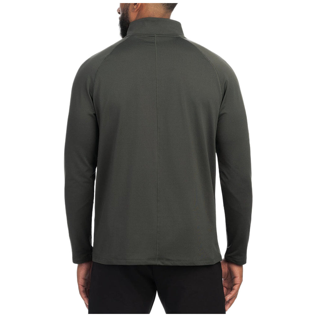 UNRL Men's Pine Interlock Quarter Zip