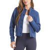 UNRL Women's Cavern Blue Jetset Bomber Jacket