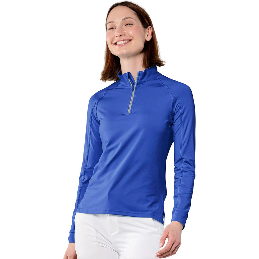 Levelwear Women's Team Royal Kinetic Midlayer Pullover