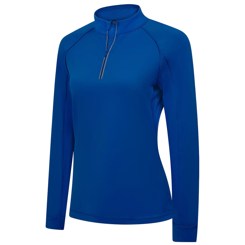 Levelwear Women's Team Royal Kinetic Midlayer Pullover