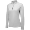 Levelwear Women's White Kinetic Midlayer Pullover
