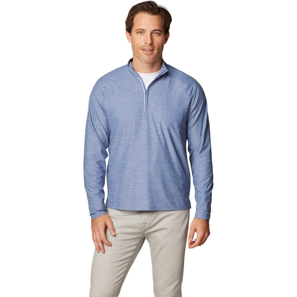 Johnnie-O 1/4 Zip Pullover in La Jolla Light Blue - Country Club Prep Johnnie-O 1/4 Zip Pullover in La Jolla Light Blue - Country Club Prep