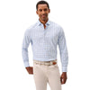 Johnnie-O Men's Wake Rafael Multi Pane Everyday Performance Button Down Shirt