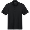 Port Authority Men's Deep Black Plaited Pique Polo