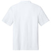 Port Authority Men's White Plaited Pique Polo