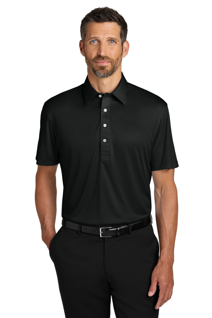 Port Authority Men's Deep Black Shirt Collar Polo