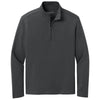 Port Authority Men's Grey Steel Breakwater 1/4-Zip Pullover