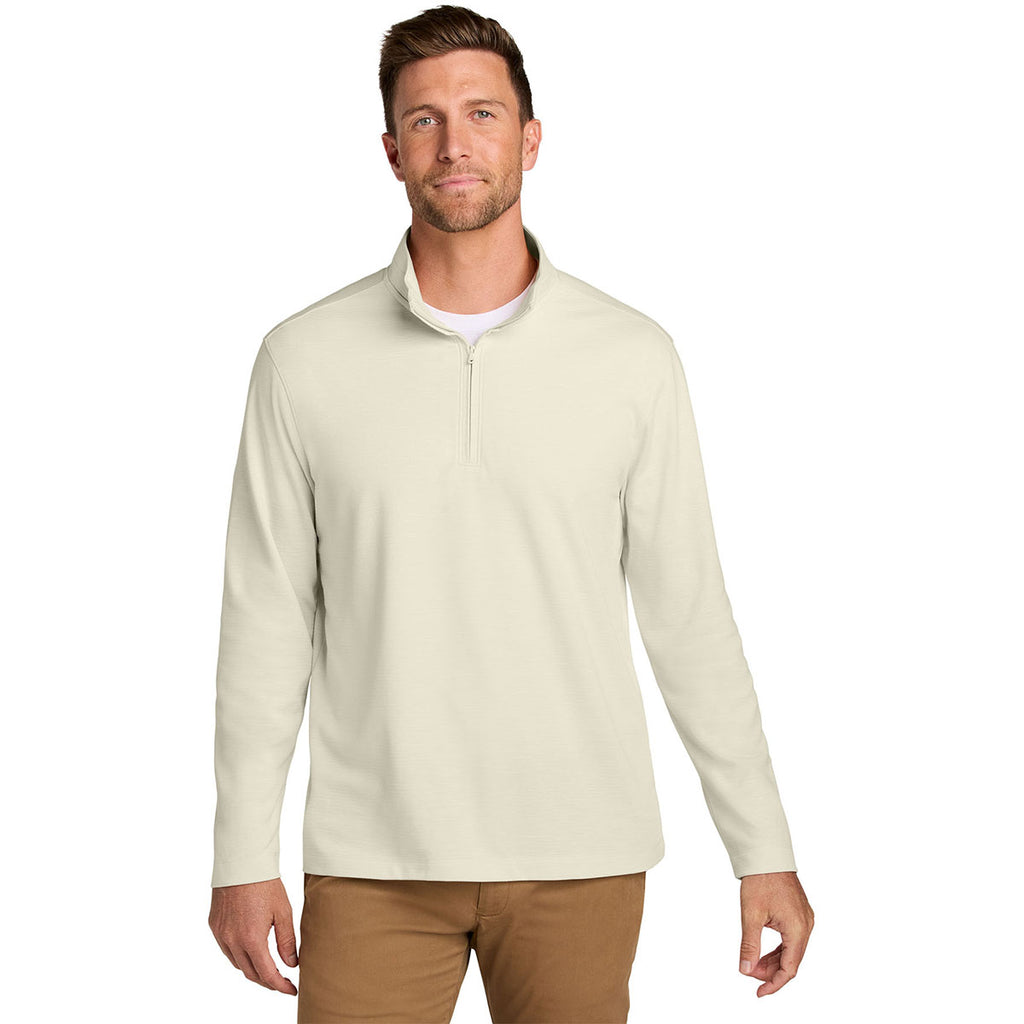 Port Authority Men's Parchment Breakwater 1/4-Zip Pullover