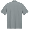 Port Authority Men's Light Sterling Grey Dry Zone Stain-Release Grid Polo