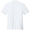 Port Authority Men's White Dry Zone Stain-Release Grid Polo