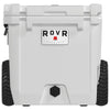 RovR White RollR 45qt Wheeled Hard Cooler