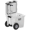 RovR White RollR 45qt Wheeled Hard Cooler