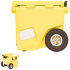 RovR Yellow RollR 45qt Wheeled Hard Cooler