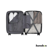 Kameleon White Customizable Carry-on Luggage