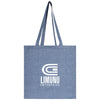 Logomark Navy Vitality 4.5 oz Recycled Cotton Tote Bag