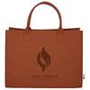 Logomark Brown Remy Recycled Gussetted Tote Bag