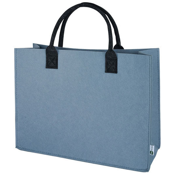 Logomark Grey Remy Recycled Gussetted Tote Bag