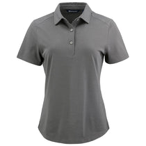 Cutter & Buck Women's Elemental Grey Advantage Refresh Epic Confidence Recycled Tri-Blend Pique Polo