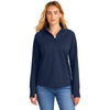 New Era Women's True Navy Stand Out 1/4-Zip