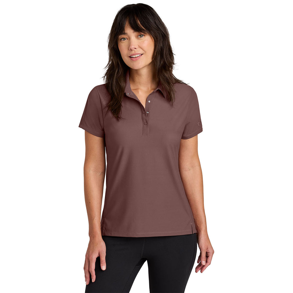 OGIO Women's Deep Rose Envision Polo
