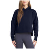 UNRL Women's Midnight Navy LuxBreak Oversized Hoodie