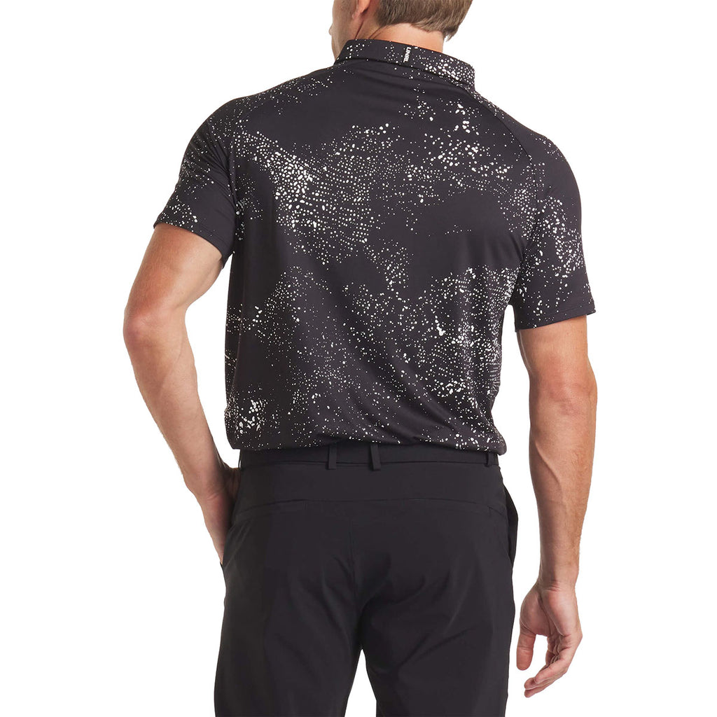 UNRL Men's Black Loon Polo