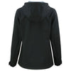 Clique Women's Black Telemark Eco Stretch Softshell Full Zip Hooded Jacket