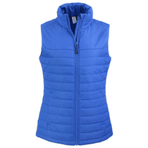 Clique Women's Royal Blue Elevation Eco Full Zip Puffer Vest