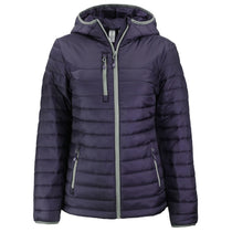 Clique Women's Dark Navy Valhalla Full Zip Puffer Jacket