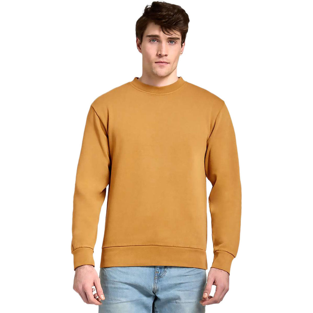 Lane Seven Unisex Peanut Butter Pigment-Dyed Crewneck Sweatshirt