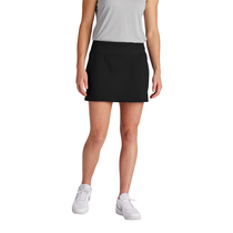 Sport-Tek Women's Black Repeat Skort