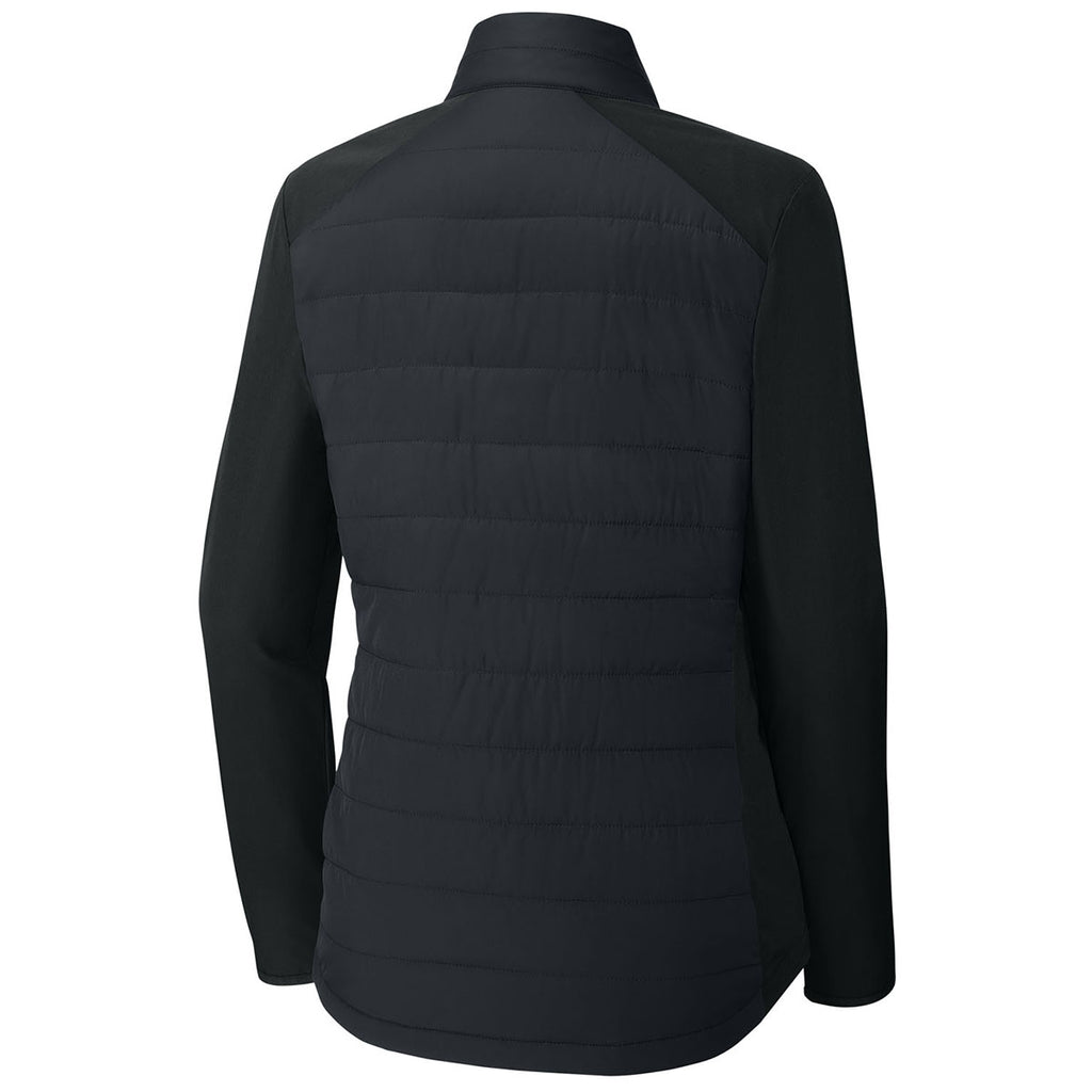Sport-Tek Women's Black Teknical Hybrid Jacket
