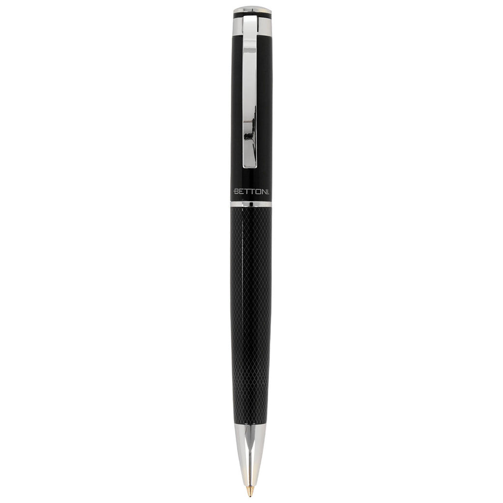 Bettoni Black Lazio Recycled Brass Ballpoint Pen