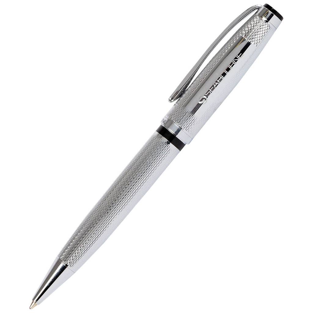 Bettoni Chrome Napoli Recycled Brass Ballpoint Pen