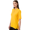 Harriton Women's Sunray Yellow Maverick CVC Pique Polo